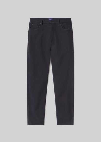 Adler Slim Perform Twill in Navy flat