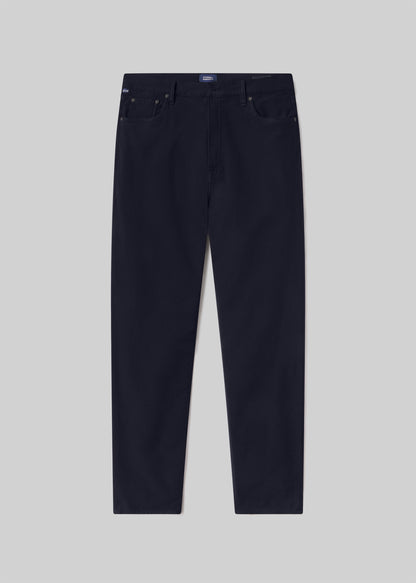 Navy pants, front product view