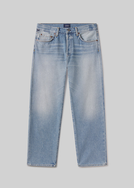 Beau Straight Premium Vintage in Light Blue