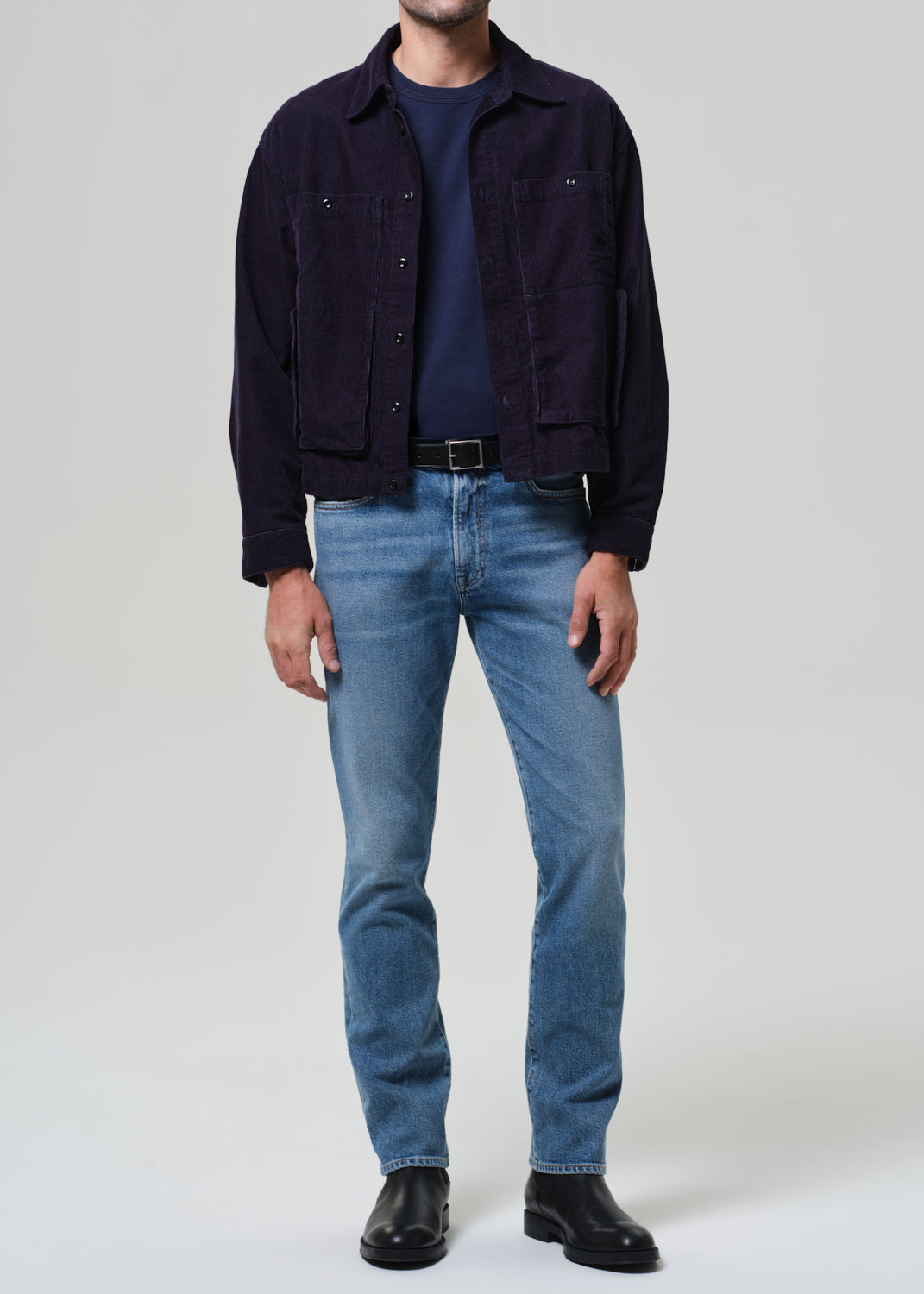 Elijah Straight Archive Denim in Vintage Light