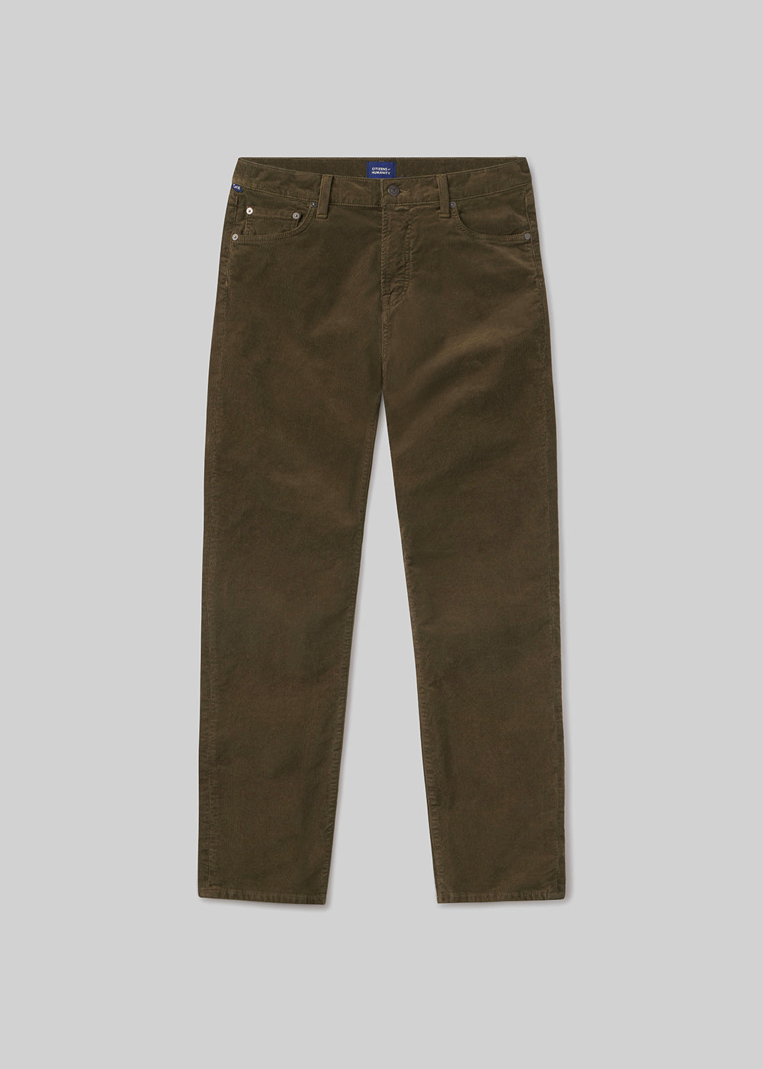 Elijah Straight Stretch Corduroy
In Olive