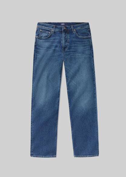Blue jeans, front product view