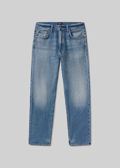 Light blue jeans, front product view