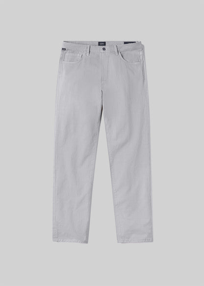 Hematite blue-grey pants, front product view