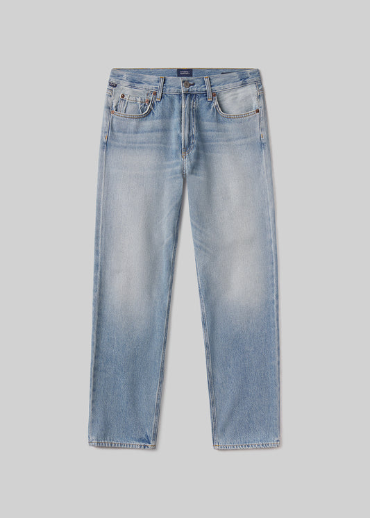 Elijah Classic Straight Premium Vintage in Light Blue flat