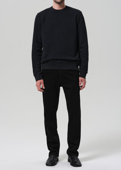 Elijah Straight Cashmere Denim in Starless