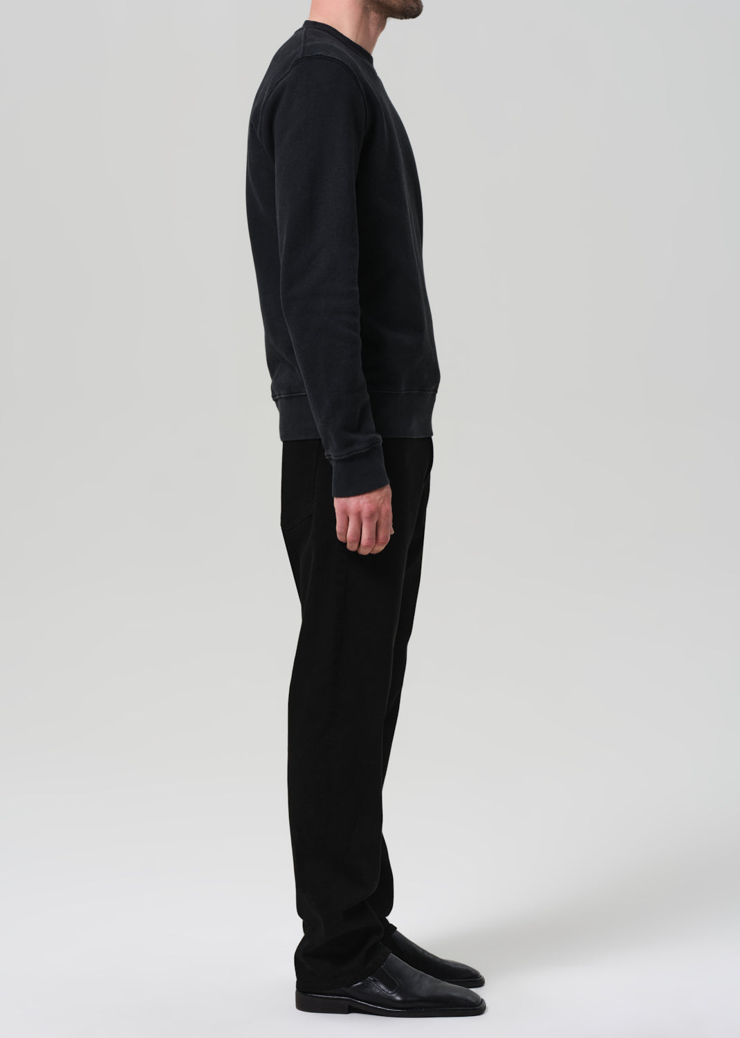 Elijah Straight Cashmere Denim in Starless