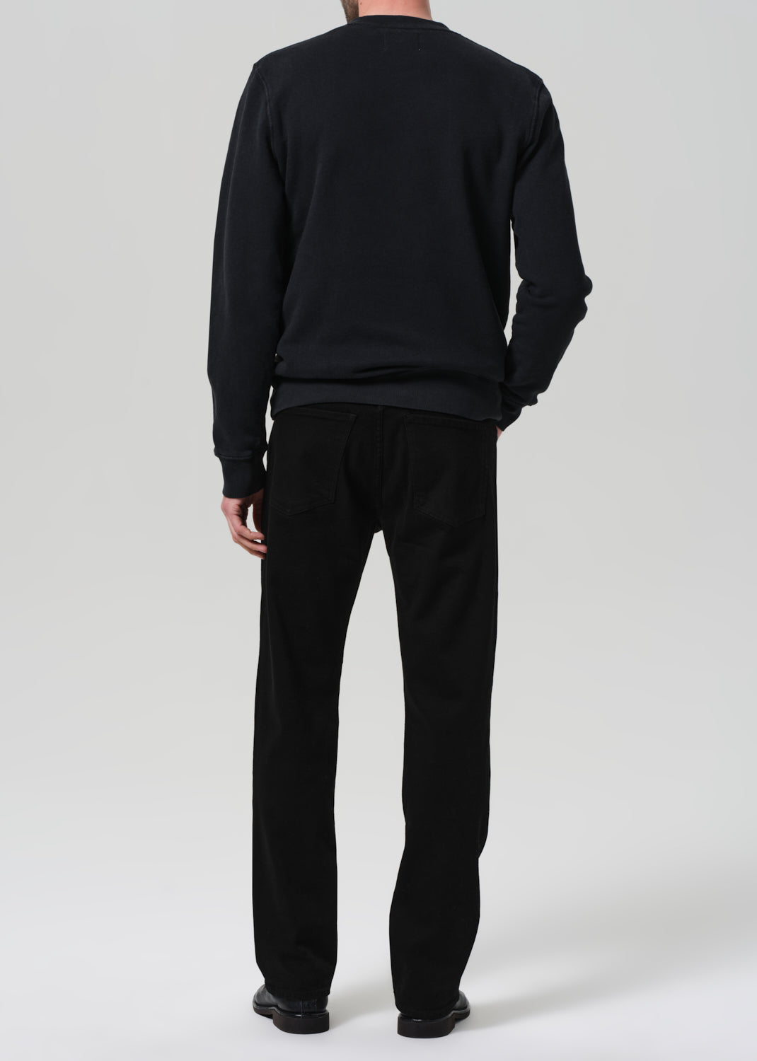 Elijah Straight Cashmere Denim in Starless