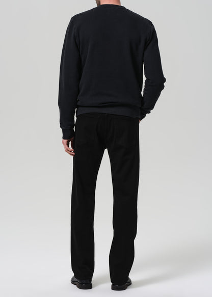 Elijah Straight Cashmere Denim in Starless