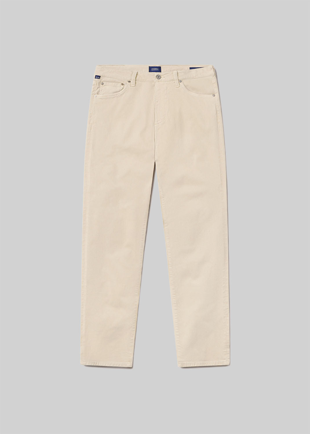 Elijah Straight Cashmere Touch Twill Wheat