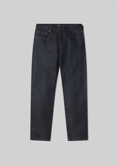 Elijah Relaxed Straight Japanese Selvedge in Alton flat