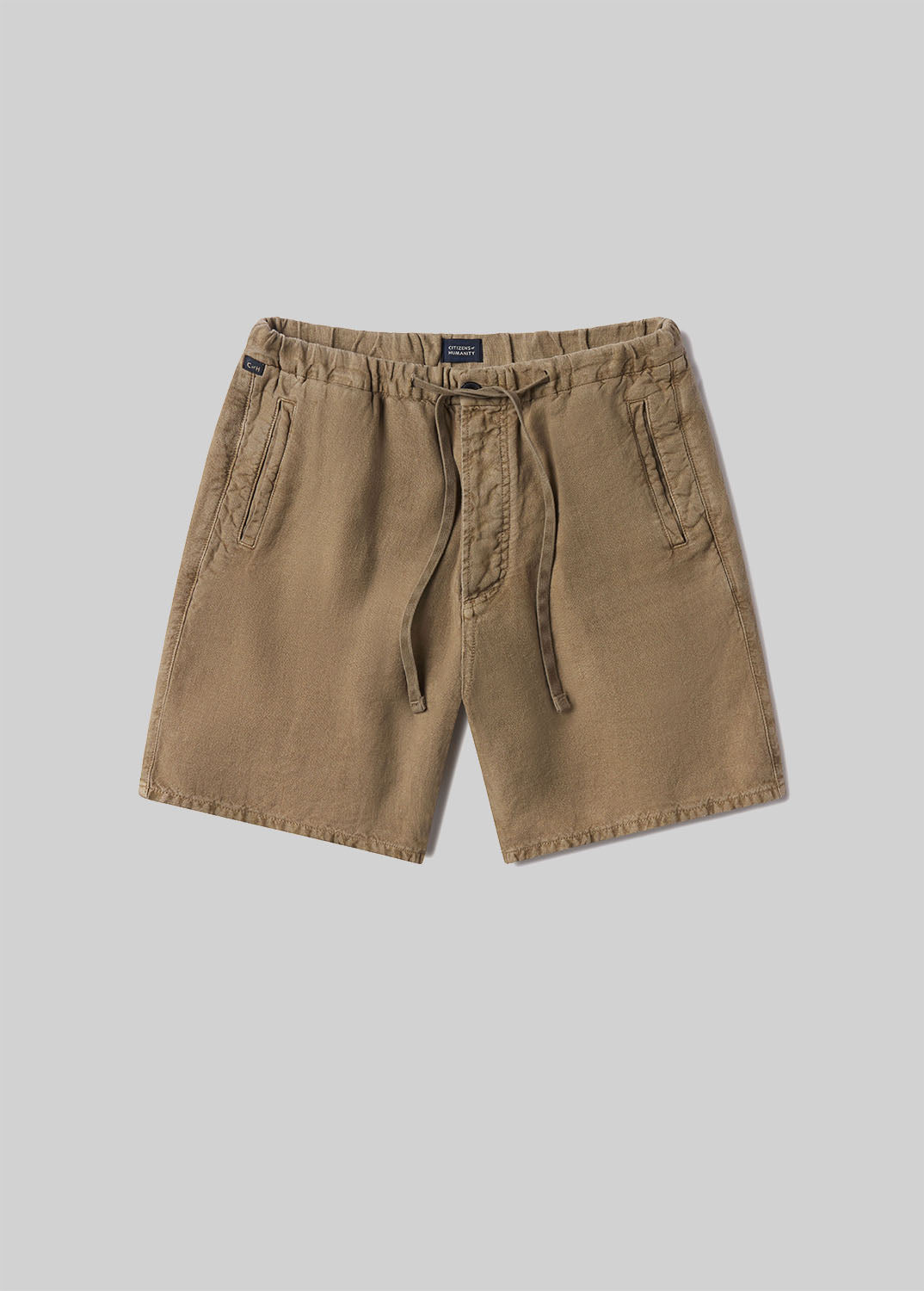 Drawstring Deck Linen Short Reservoir