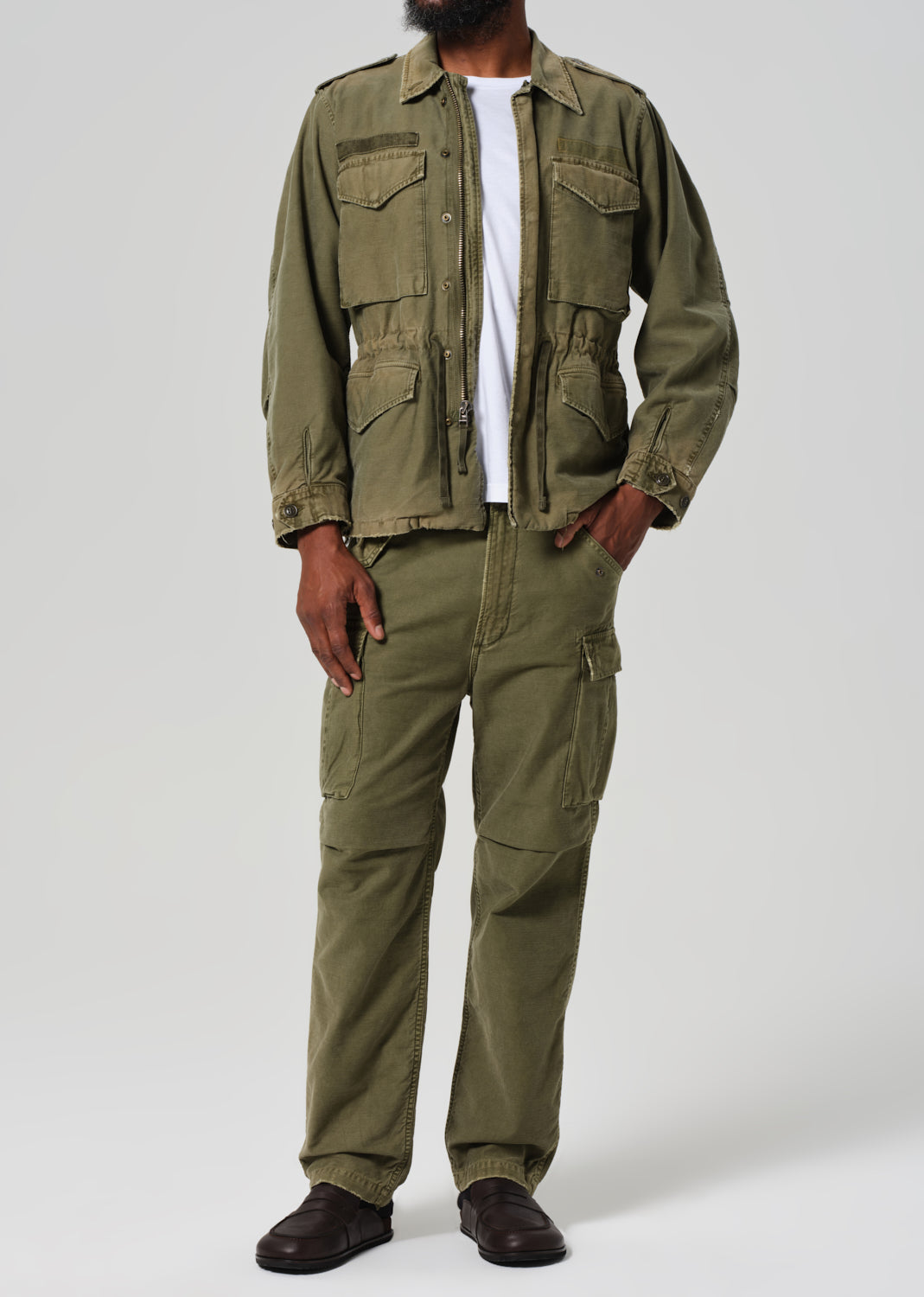 M-51 Cargo Pant in Hiro Green front