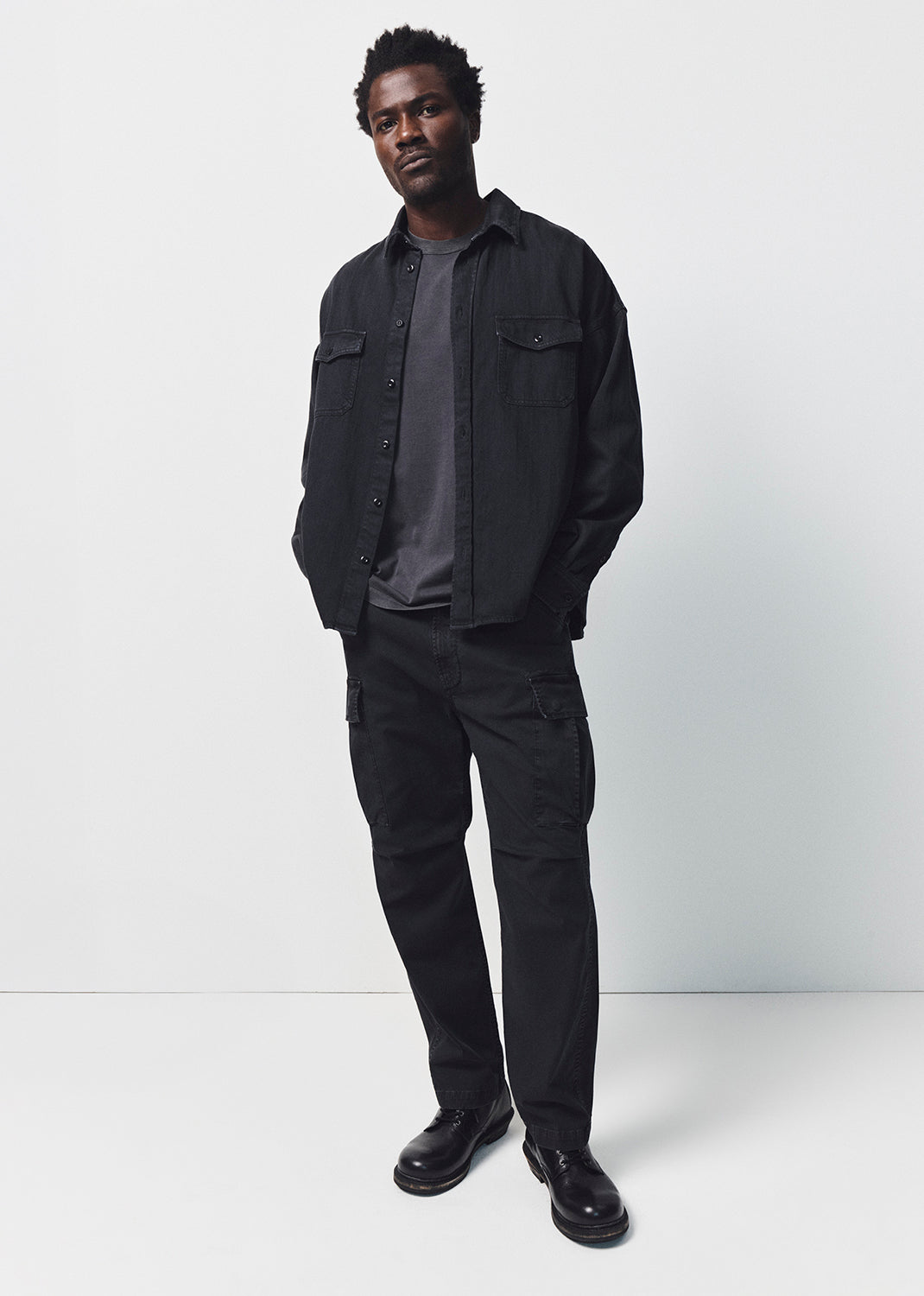 M-51 Cargo Pant in Washed Black