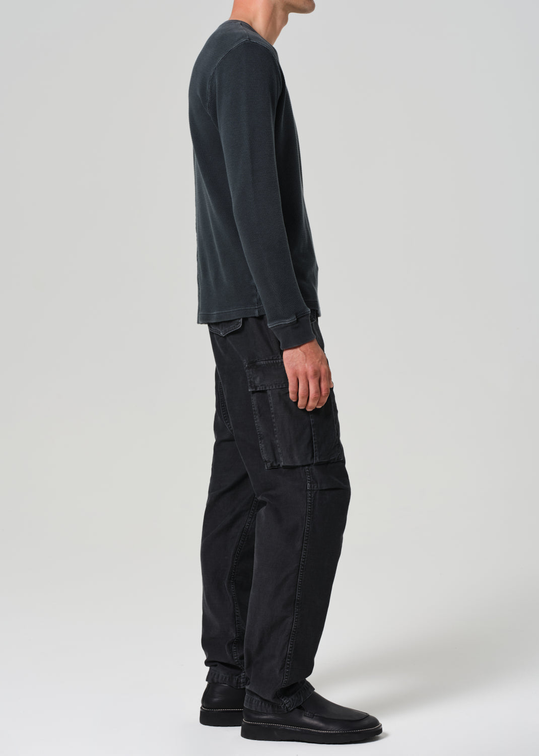 M-51 Cargo Pant in Washed Black side