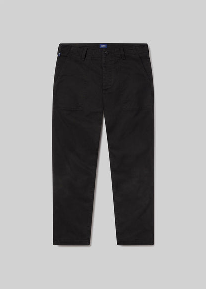 Finn Field Trouser in Black FLAT