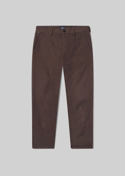 Flat Front Chino in Sandalwood flat