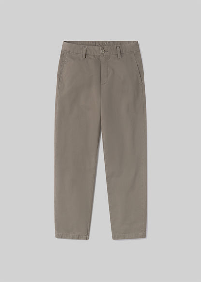 Flat Front Chino in Hazel flat