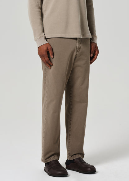 Flat Front Chino in Hazel front