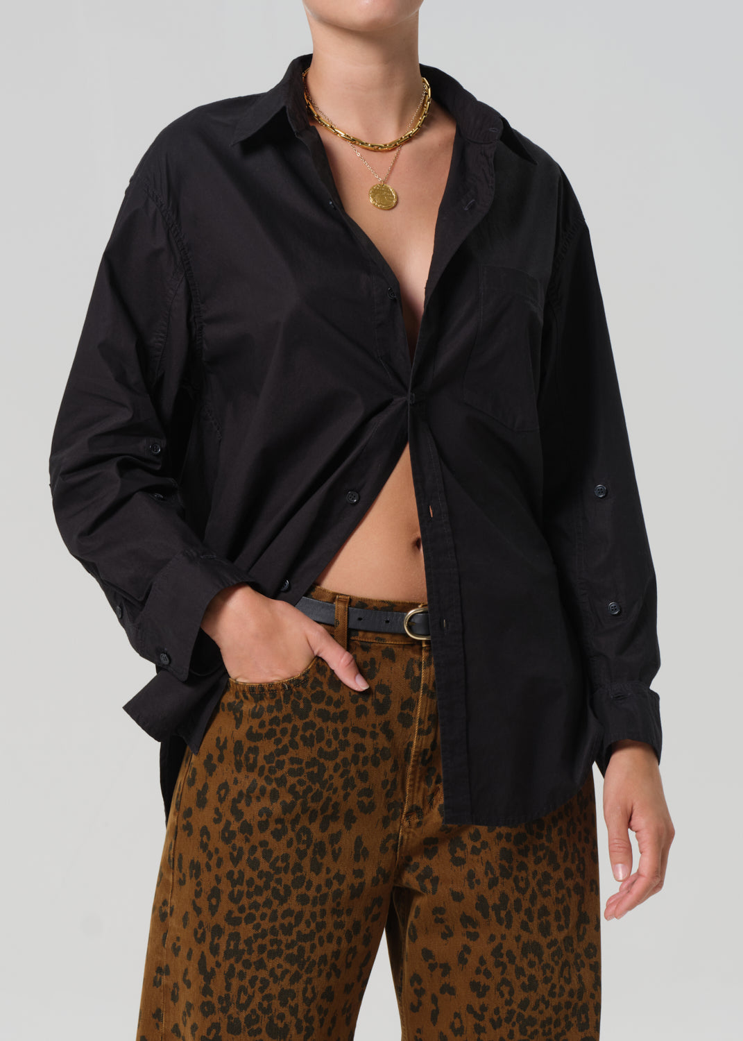 Kayla Shirt in Black