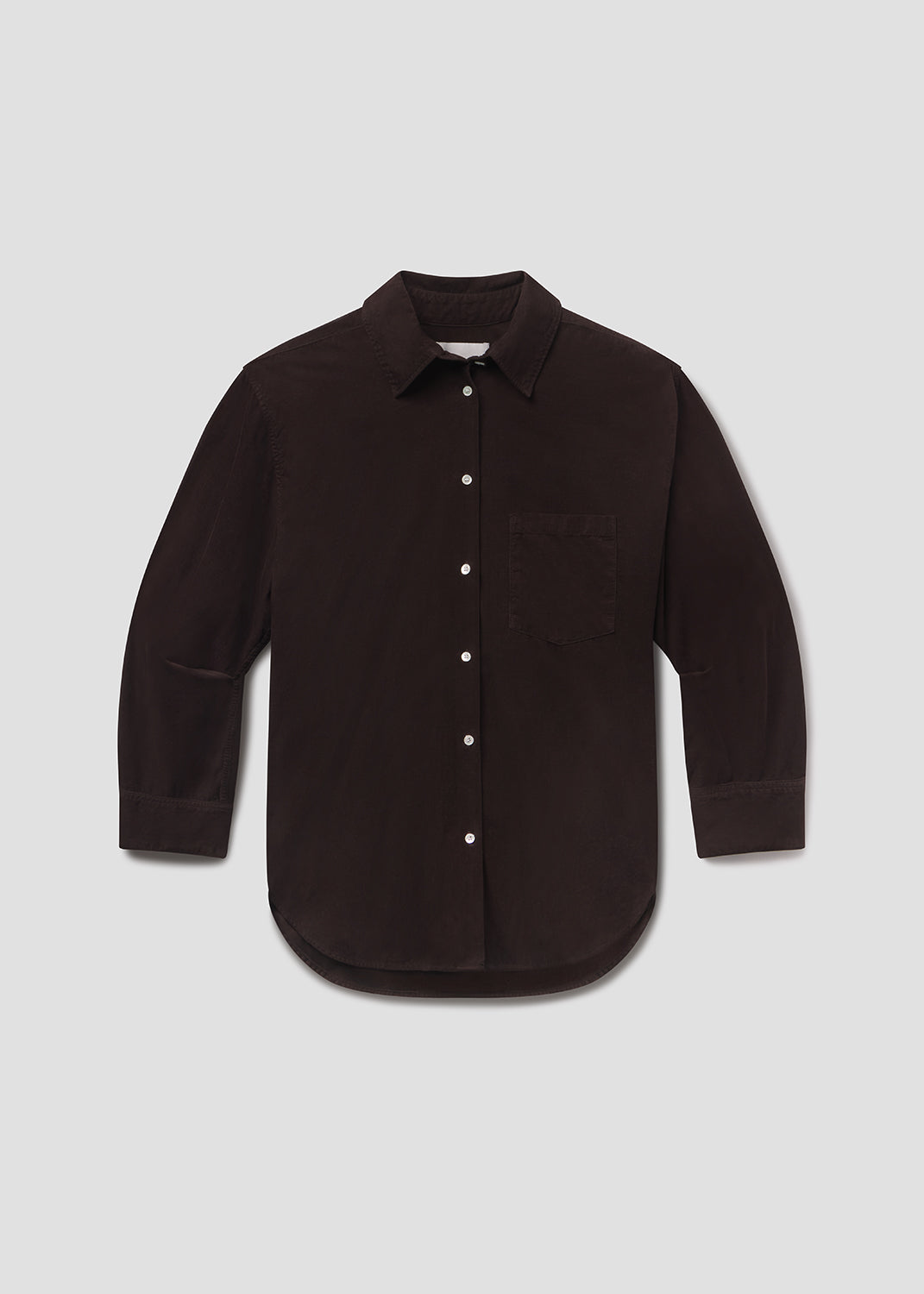 Kayla Shirt Baby Corduroy in Barrister