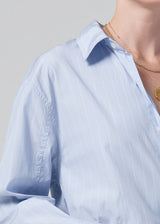 Kayla Shirt in Skyway Stripe