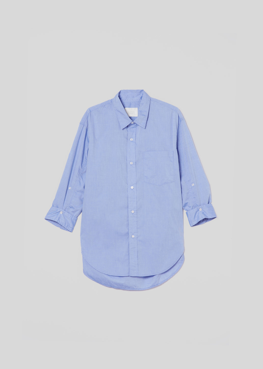 Kayla Shirt in Blue End On End