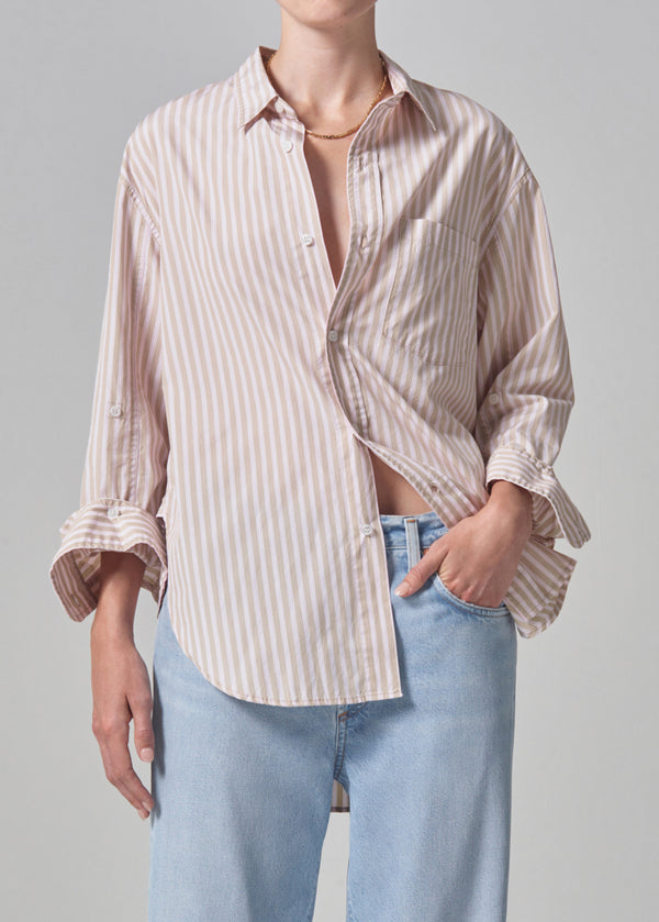 Kayla Shirt in Mesa Stripe