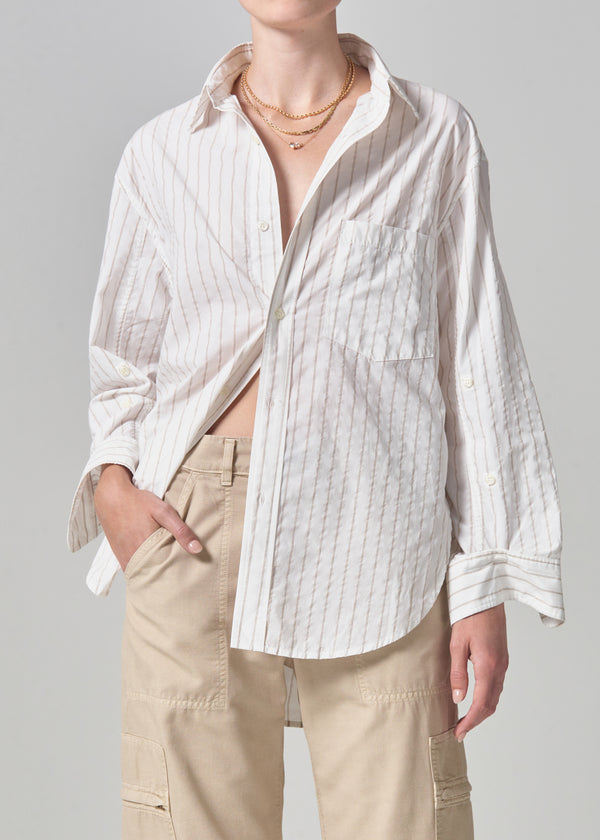 Kayla Shirt in Barrett Stripe