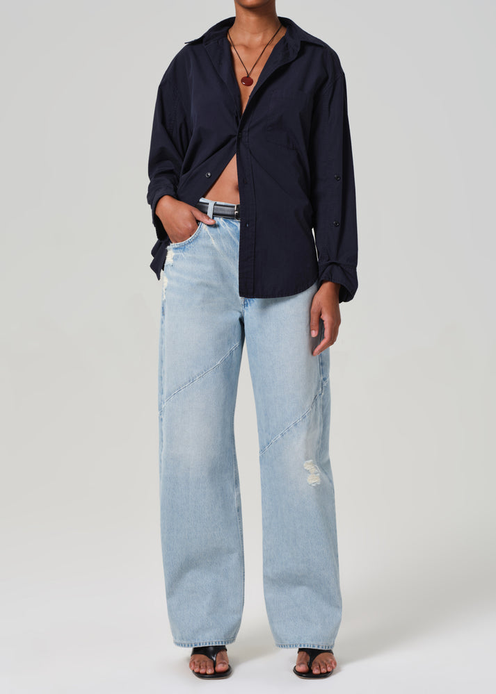 Kayla Shirt Corduroy In Navy