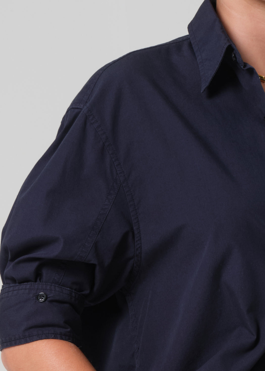 Kayla Shirt in Navy detail