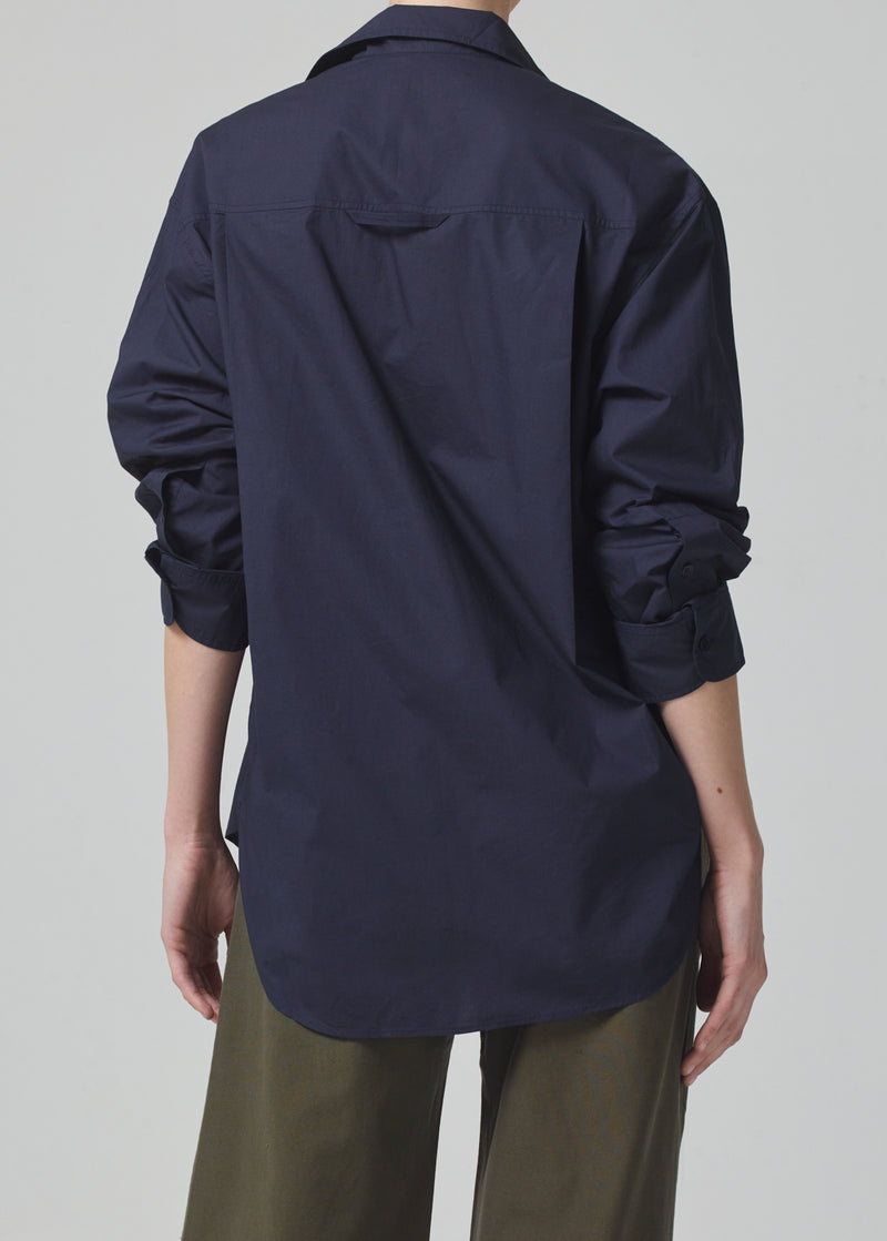 Kayla Shirt in Navy – Citizens of Humanity