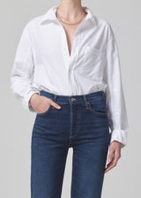 Kayla Shirt in Oxford White