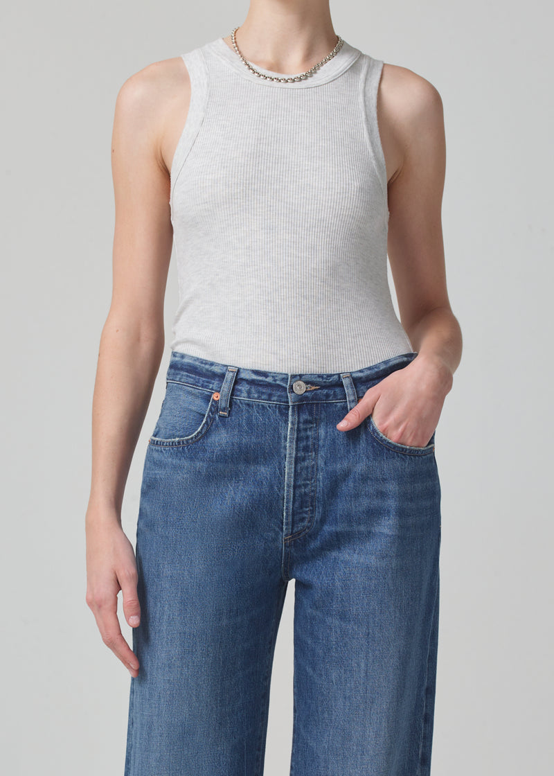Isabel Rib Tank in Heather Grey – Citizens of Humanity