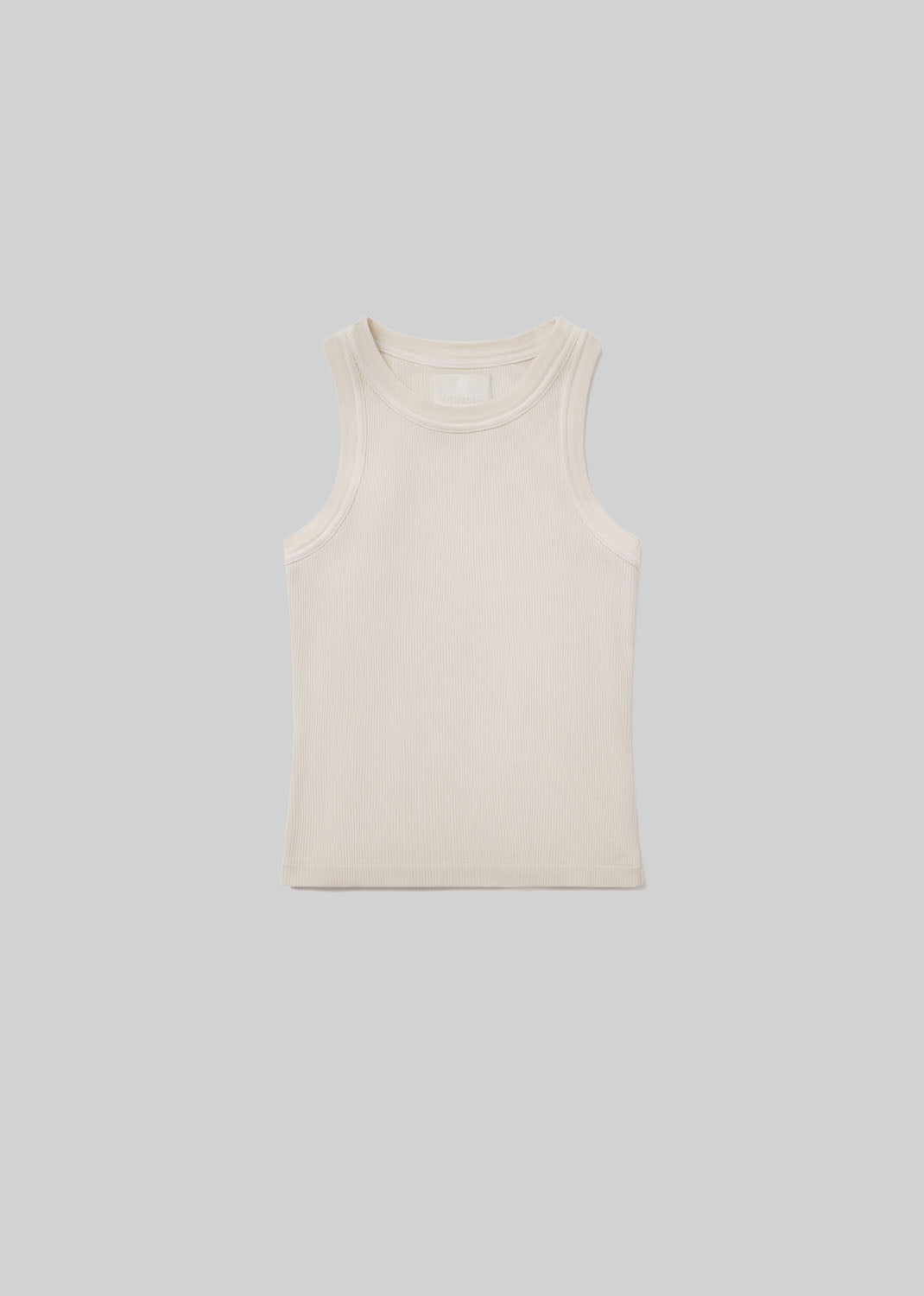 Isabel Rib Tank in Dune flat