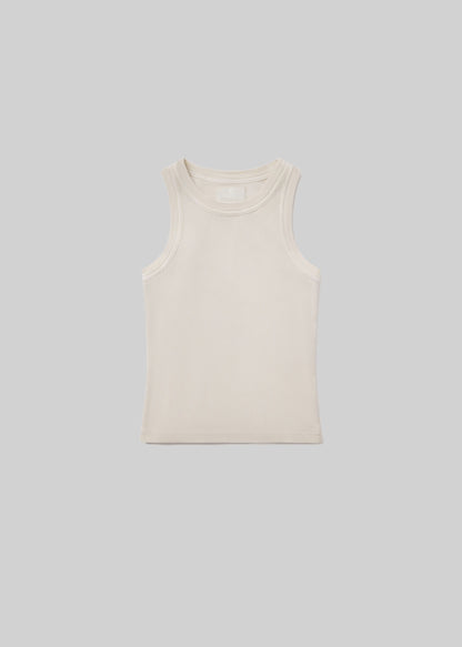 Isabel Rib Tank in Dune flat