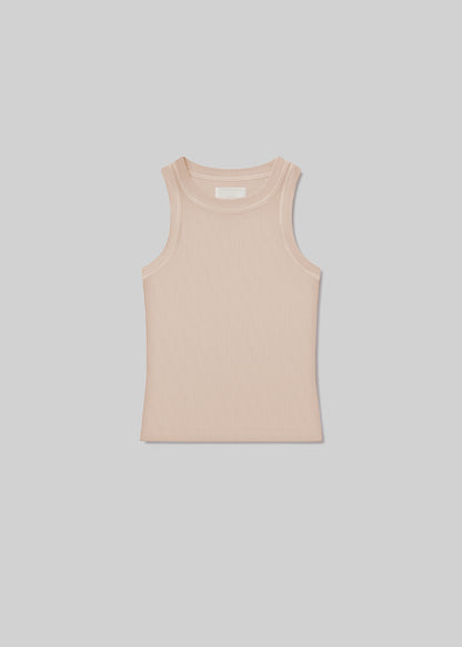 Isabel Rib Tank in Sandatlas flat