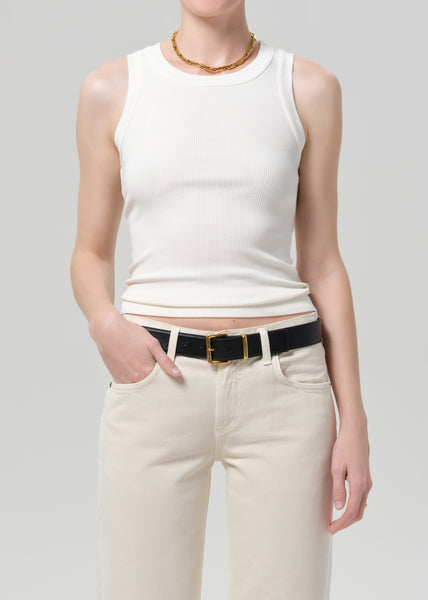 Isabel Rib Tank in Pashmina – Citizens of Humanity