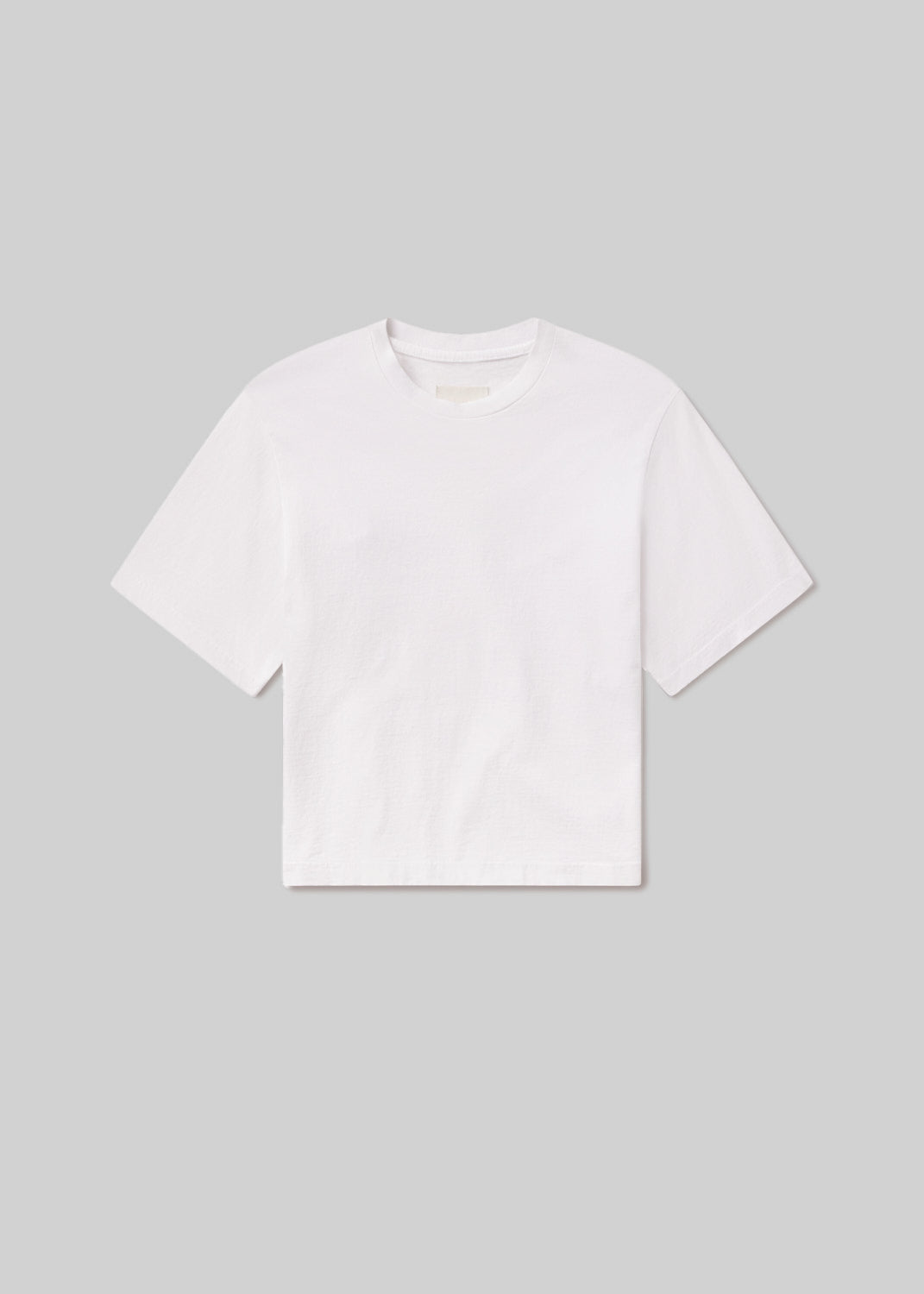 Goldie Tee in Soft White flat