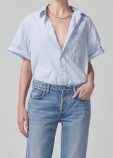 Short Sleeve Kayla Shirt in Santa Cruz