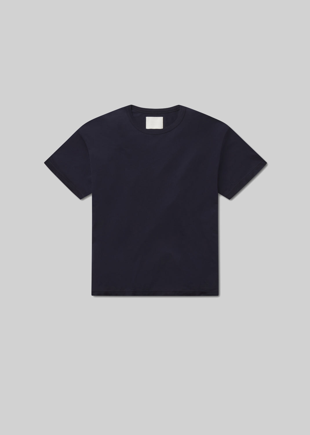 Elisabetta Relaxed Tee in Navy flat