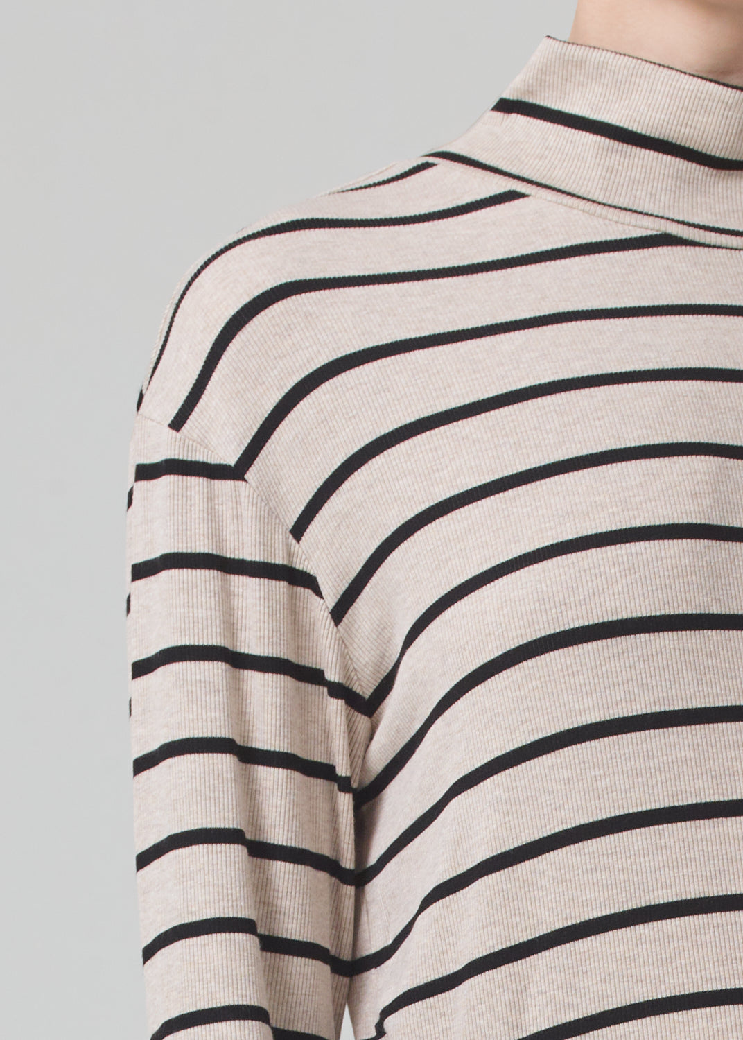 Selma Turtleneck in Oatmeal Stripe – Citizens of Humanity