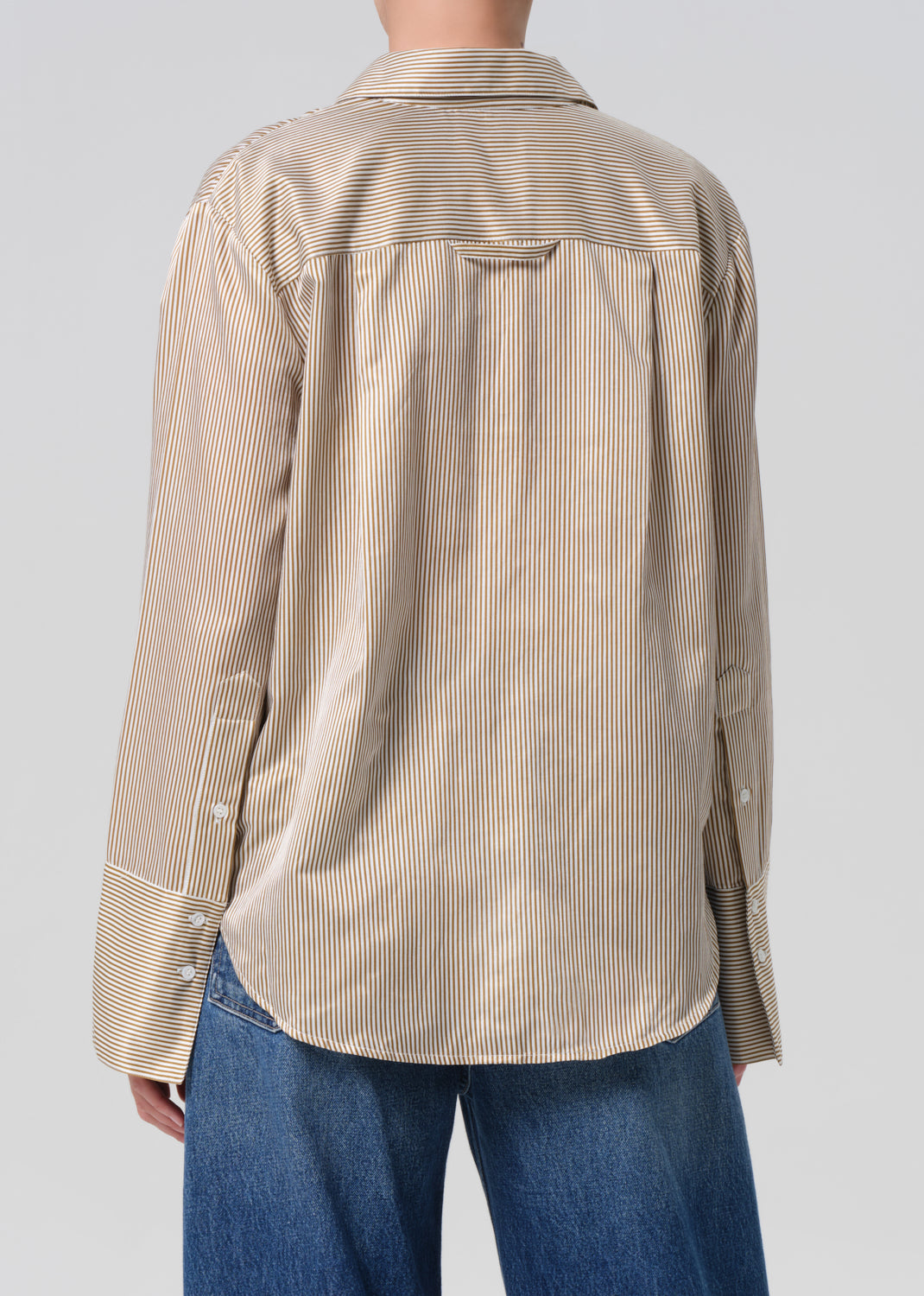 Camilia Shirt in Bronze Stripe – Citizens of Humanity