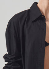 Cocoon Shirt in Black