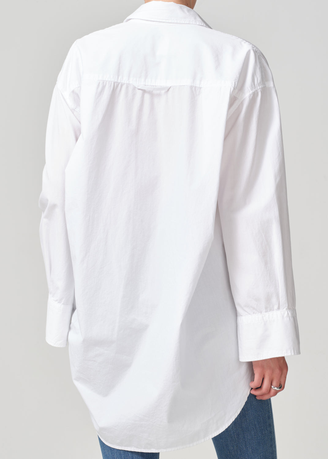 Cocoon Shirt in Optic White