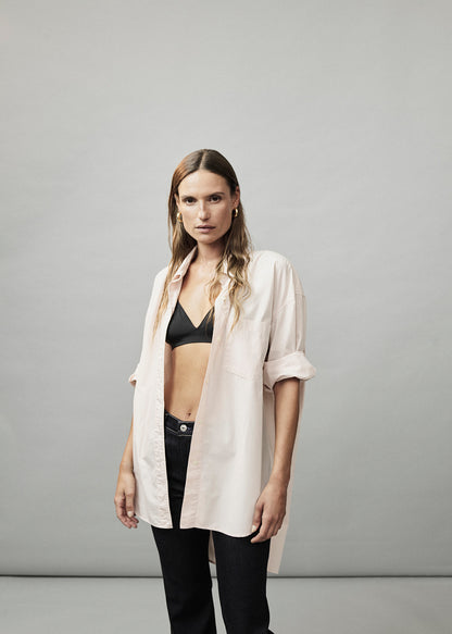 Cocoon Shirt in Rosewater