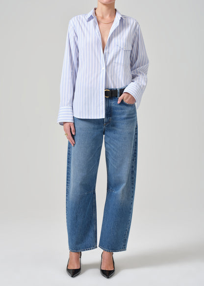 Shay Shirt in French Stripe full front