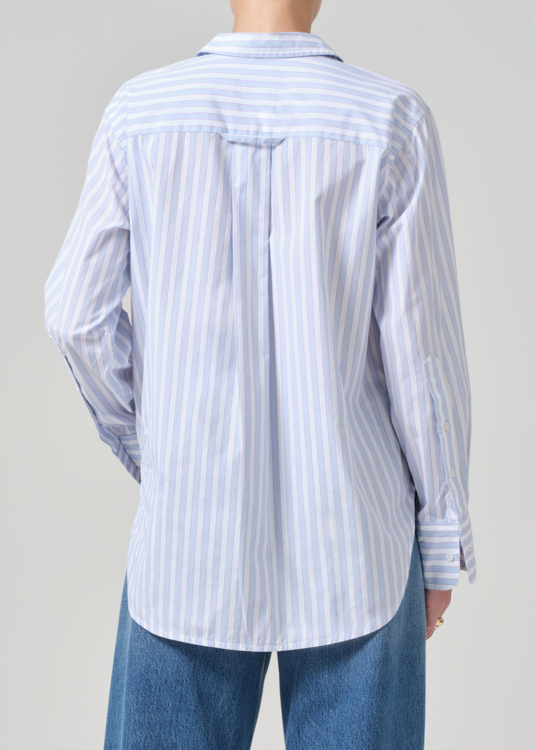 Shay Shirt in French Stripe back