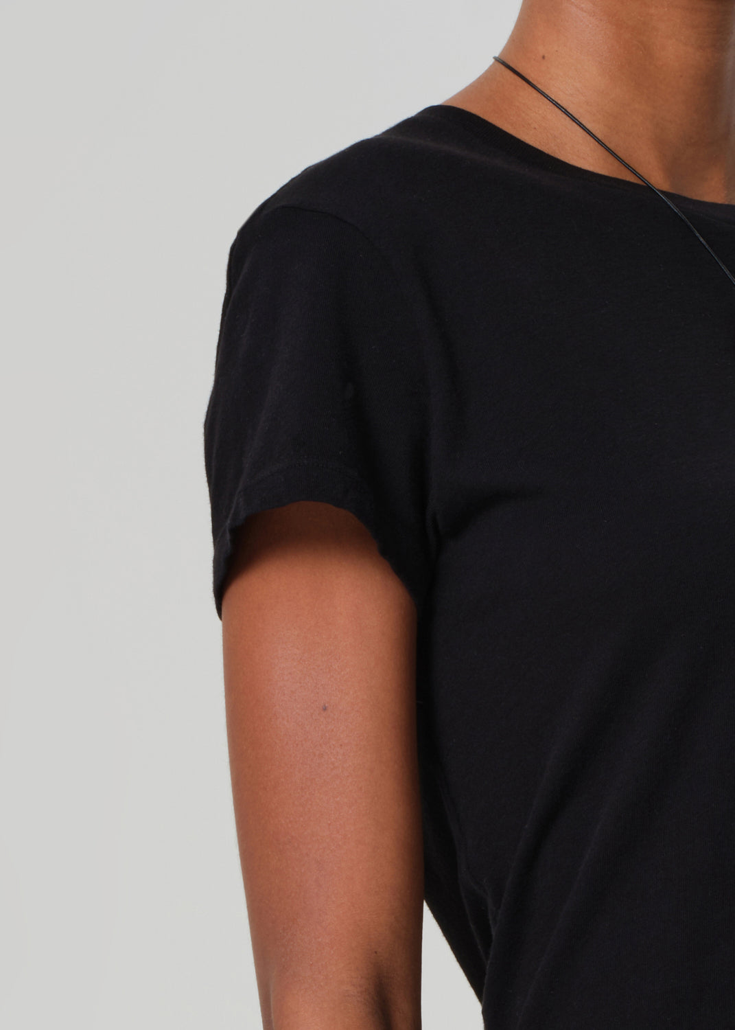 Kyle Tee in Black  detail