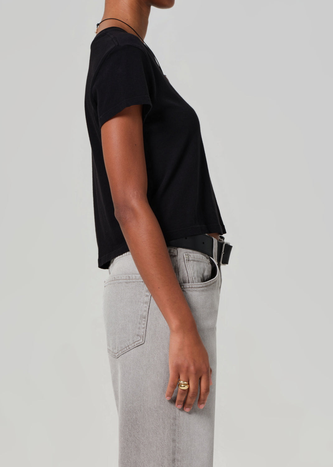 Kyle Tee in Black – Citizens of Humanity Kyle Tee in Black – Citizens of Humanity